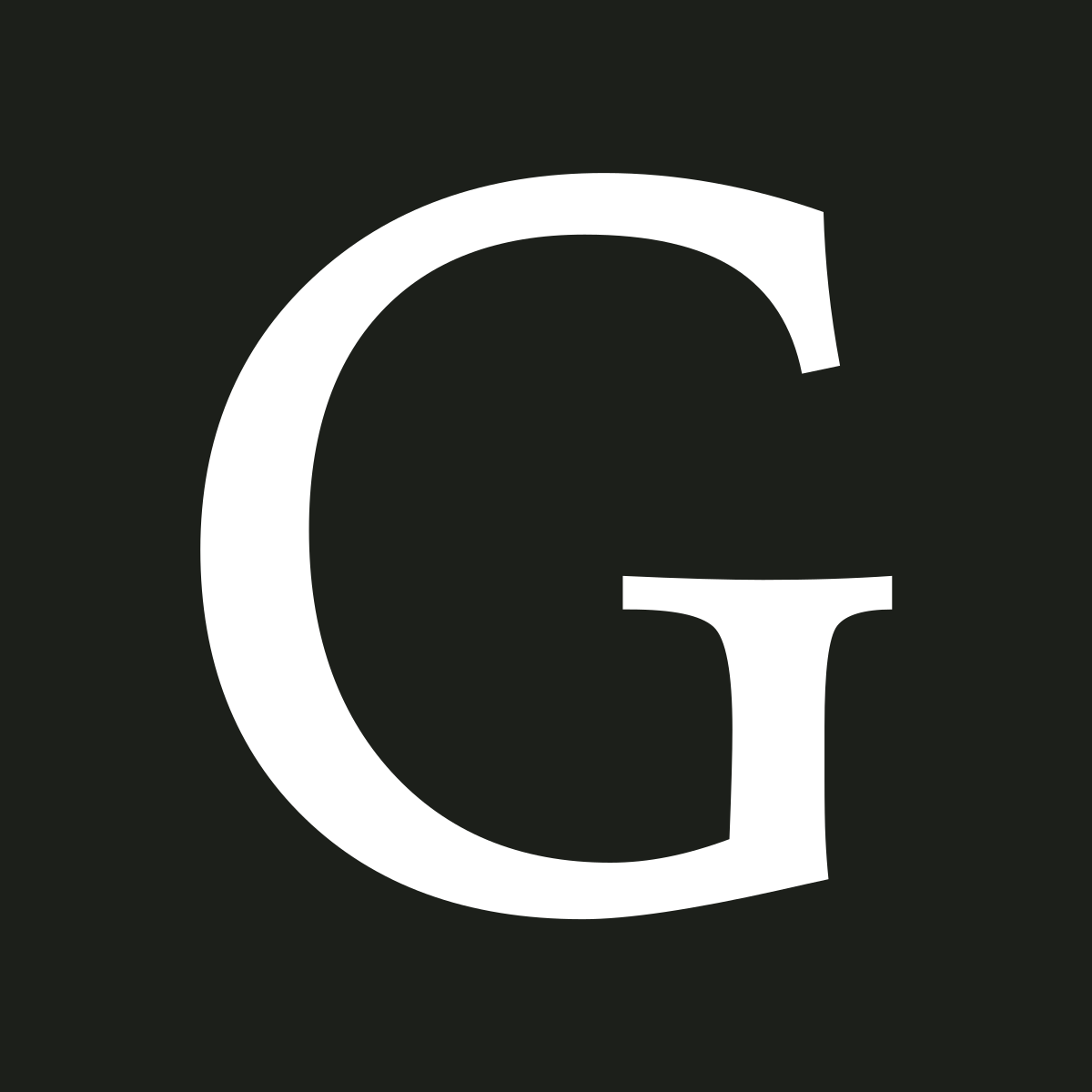 Grais Light on dark logo asset